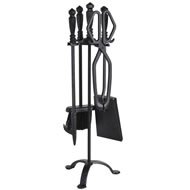 YORK STYLE BLACK COMPANION SET