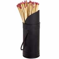  Black  Match  Holder  With  Matches    Xx  Sale  Xx
