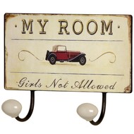 BOY'S ROOM 2 WAY HOOKS