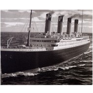 TITANIC SAILING CANVAS