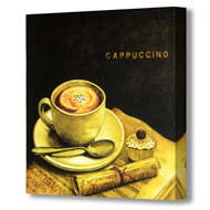 CAPPUCCINO ON CANVAS