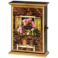 PINK GERANIUM KEY BOX