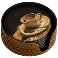 CAPPUCINO & ESPRESSO COASTERS