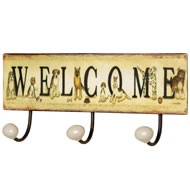 DOG LOVERS WELCOME HOOK