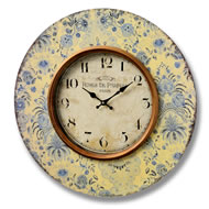  Roses  De  Parfum  Clock