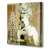MARILY MONROE RELAXED CANVAS