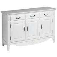  Parisian  Ivory  3  Drawer  &  Cupboard      Xx  Sale  Xx