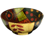 CERAMIC BOWL HANDPAINTED