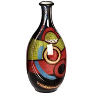 ABORIGINAL EARTHENWARE VASE