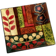  Picasso  Collection  Square  Cezanne  Dish  Handpainted
