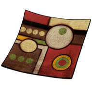 Picasso  Collection  Square  Mannes  Plate  Handpainted