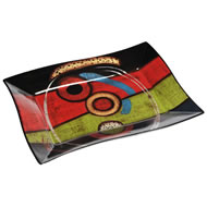  Picasso  Collection  Aboriginal  Dish  Handpainted