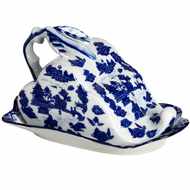  Oriental  Qing  Hua  Butter  &  Cheese  Dish