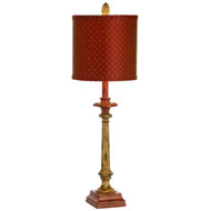 ANTIQUE CANDLESTICK LAMP