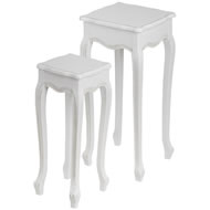  White  Room  Pair  Of  Lamp  Tables