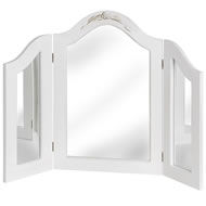  White  Room  Dressing  Table  Mirror