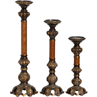 SET 3 CANDLE STANDS       SPECIAL OFFER