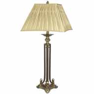  Cortes  Lamp  With  Gold  Shade