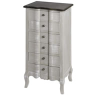  Old  Country  6  Drawer  Campaign  Chest