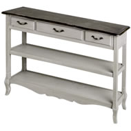 Old  Country  3  Drawer  Shelf  Unit