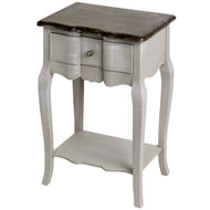  Old  Country  1  Drawer  French  Style  Bedside    Xx  Sale  Xx