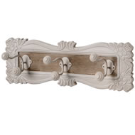  Old  Country  3  Hook  Coat  Rack