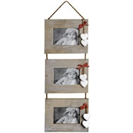  3  Heart  Hanging  Photo  Frame