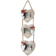  3  Heart  Hanging  Photo  Frame    Sale