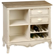 COUNTRY SMALL BUFFET/WINE RACK XX SPECIAL OFFER XX