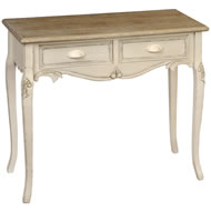 COUNTRY 2 DRAWER SOFA TABLE