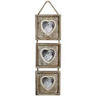  Triple  Hanging  Heart  Frame