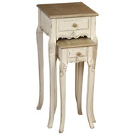  Country  Set  Of  2  Plant  Tables