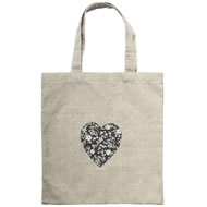 Bonheur  Heart  Shopping  Bag