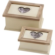  Country  Set  Of  2  Photo  Boxes