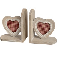  Heart  Bookends