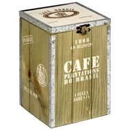 Wooden Coffee Cannister Wooden Coffee Cannister