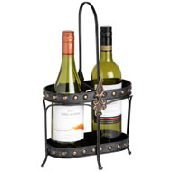  2  Bottle  Wine  Holder