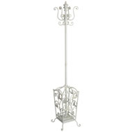  Antique  White  Hat  And  Coat  Stand    Sale