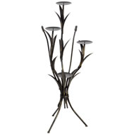  4  Way  Wheatsheaf  Candle  Holder