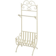  Magazine  Rack  &  Towel  Holder