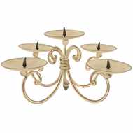  Cream  5  Way  Candle  Holder