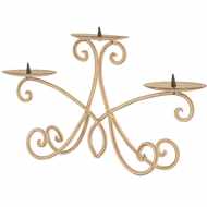  Cream  3  Way  Candle  Holder    Sale