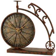PENNY FARTHING CLOCK