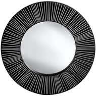  Contemporary  Carved  Round  Mirror    Xx  Sale  Xx
