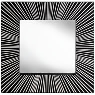  Contemporary  Carved  Square  Mirror    Xx  Sale  Xx