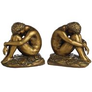  The  Thinker  Pair  Of  Bookends