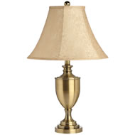 METAL URN LAMP