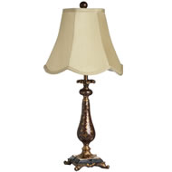  Handpainted  Plama  Table  Lamp