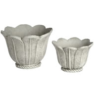 SET OF 2 PLANTERS