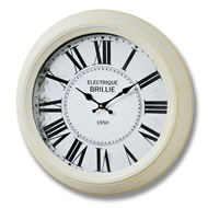  Cream  Electrique  Brille  Clock